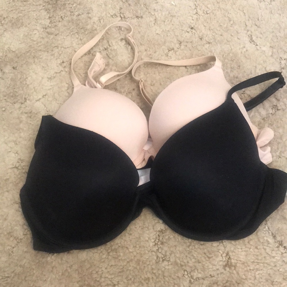 Pink everywhere push up bra